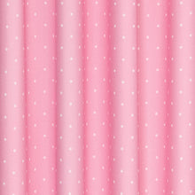 Load image into Gallery viewer, ECLIPSE Kids Curtains for Bedroom - Polka Dots 42&quot; x 84&quot; Blackout Rod Pocket Single Panel Window Treatment Privacy Curtain Nursery, Pink