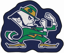 Load image into Gallery viewer, FANMATS NCAA Notre Dame College Sports Team Logo Nylon Carpet Home Decorative Area Rug Entry Mascot Floor Mat