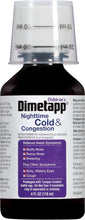 Load image into Gallery viewer, Children’s Dimetapp Nighttime Cold &amp; Congestion (4 fl. oz. Grape Flavor), Nasal Decongestant &amp; Antihistamine/Cough Suppressant, Ages 6+