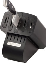 Load image into Gallery viewer, Sabatier 5236954 Stainless Steel Hollow Handle Edgekeeper Knife Block Set 16-Peice Bamboo