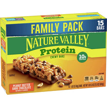 Load image into Gallery viewer, Nature Valley Granola Bars, Peanut Butter Dark Chocolate, Gluten Free, 21.3 oz
