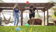 Load image into Gallery viewer, Water Sports Lighted Bocce Ball Set Regulation Size, Outdoor Glow In The Dark Game