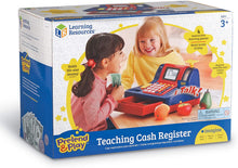 Load image into Gallery viewer, Learning Resources Pretend &amp; Play Teaching Cash Register [Standard Packaging]