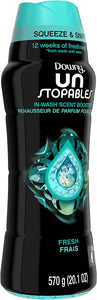 Downy Unstopables in-Wash Scent Booster Beads, Fresh, 20.1 oz