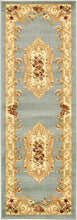 Load image into Gallery viewer, Unique Loom Versailles Collection Traditional Classic Light Blue Runner Rug (2' 2 x 6' 0)