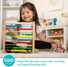 Load image into Gallery viewer, Melissa &amp; Doug Abacus Developmental Toy Motor Skills 3+ Gift for Boy or Girl