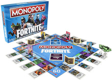Load image into Gallery viewer, Monopoly: Fortnite Edition Board Game Inspired by Fortnite Video Game Ages 13 and Up