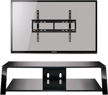 Load image into Gallery viewer, Bell&#39;O TP4463 Triple Play 63&quot; TV Stand for TVs up to 70&quot;, Black