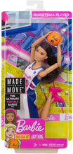 Load image into Gallery viewer, Barbie️ Made to Move️ Basketball Player Doll