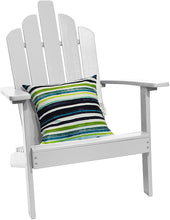 Load image into Gallery viewer, Westin Furniture Outdoor Patio Wood Adirondack Chair, White