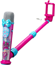 Load image into Gallery viewer, eKids JoJo Siwa Selfie Star Studio - App Enhanced Selfie Stick - Video Recording Microphone