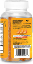 Load image into Gallery viewer, Vitamin C 750mg (per serving) - Airborne Zesty Orange Flavored Gummies (42 count in a bottle), Gluten-Free Immune Support Supplement With Vitamins A C E, Selenium, Echinacea, Ginger, Antioxidant