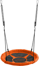 Load image into Gallery viewer, Swingan – 37.5” Super Fun Nest Swing with Adjustable Ropes – Solid Fabric Seat Design