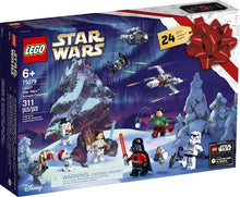 Load image into Gallery viewer, LEGO Star Wars Advent Calendar 75279 Building Kit for Kids, Fun Calendar with Star Wars Buildable Toys Plus Code to Unlock Character in Star Wars: The Skywalker Saga Game, New 2020 (311 Pieces)
