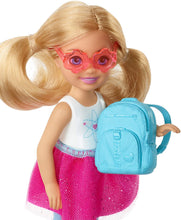 Load image into Gallery viewer, Barbie Travel Chelsea Doll, Multicolor
