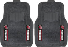 Load image into Gallery viewer, Fanmats University of Wisconsin Deluxe Mats - Set of 2