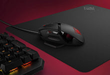 Load image into Gallery viewer, OMEN by HP Wired USB Gaming Reactor Mouse (Black/Red)
