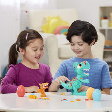 Load image into Gallery viewer, Play-Doh Dino Crew Crunchin' T-Rex Toy for Kids 3 Years and Up with Funny Dinosaur Sounds and 3 Eggs, 2.5 Ounces Each, Non-Toxic