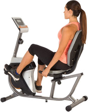 Load image into Gallery viewer, Fitness Reality R4000 Magnetic Tension Recumbent Bike with Workout Goal Setting Computer