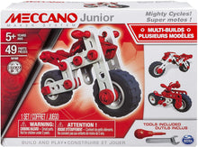 Load image into Gallery viewer, Meccano-Erector Junior, 3 Model Building Kit, Mighty Cycles