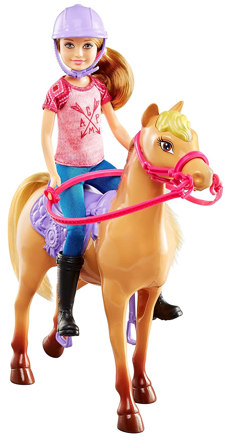 Barbie Camping Fun Stacie Doll Horse Set
