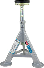 Load image into Gallery viewer, ESCO 10499 Low Profile Performance Jack Stand, Flat Top Rubber Cushion Post, 3 Ton Capacity, 17&quot; Height