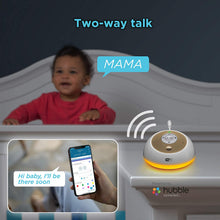 Load image into Gallery viewer, Motorola MBP163CONNECT Audio Baby Monitor - Wireless WiFi Smart Device for Toddlers, Infants, Nursery - with 10 Soothing Sounds, Lullaby, Audiobook - 2-Way Talk Intercom, 7 Night Light Color Options