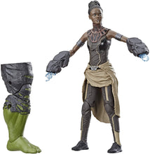 Load image into Gallery viewer, Marvel Legends Series Black Panther Shuri 6" Collectible Action Figure Toy for Ages 6 &amp; Up with Accessories &amp; Build-A-Figurepiece
