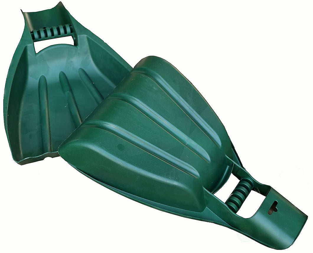 Gardenised Pair of Large Leaf Scoops, Hand Rakes