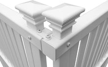 Load image into Gallery viewer, Zippity Outdoor Products ZP19008 Wilmington Vinyl Privacy Screen, 36" x 48" White , 2- Pack