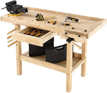 Load image into Gallery viewer, Olympia Tools Hard Wood Workbench