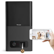 Load image into Gallery viewer, Petcube Bites Pet Camera with Treat Dispenser: HD 1080p Video Monitor, 2-Way Audio, Night Vision, Sound and Motion Alerts. Designed for Dogs and Cats