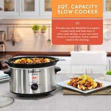 Load image into Gallery viewer, Elite Gourmet MST-275XS Electric Slow Cooker, Adjustable Temp