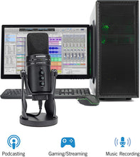 Load image into Gallery viewer, Samson G-Track Pro Studio USB Condenser Mic, Black