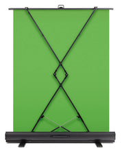 Load image into Gallery viewer, Elgato Green Screen - Collapsible chroma key panel for background removal with auto-locking frame, wrinkle-resistant chroma-green fabric, aluminum hard case, ultra-quick setup and breakdown