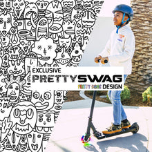 Load image into Gallery viewer, Swagtron SK3 Electric Scooter w/LED Wheels &amp; Kick-Start Boost, for Kids