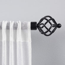 Load image into Gallery viewer, Exclusive Home Curtains 1&quot; Curtain Rod and Finial Set