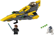Load image into Gallery viewer, LEGO Star Wars: The Clone Wars Anakin's Jedi Starfighter 75214 Building Kit (247 Pieces)