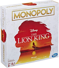Load image into Gallery viewer, Monopoly Game Disney The Lion King Edition Family Board Game