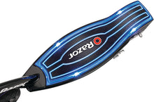 Load image into Gallery viewer, Razor E100 Glow Electric Scooter for Kids Age 8 and Up, LED Light-Up Deck, 8" Air-filled Front Tire, Up to 40 min Continuous Ride Time