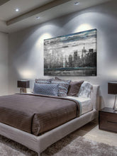 Load image into Gallery viewer, Parvez Taj Sunset in NYC Painting Print on Wrapped Canvas