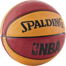 Load image into Gallery viewer, Spalding NBA Mini Rubber Outdoor Basketball