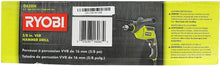 Load image into Gallery viewer, Ryobi D620H 5/8" 6.2 Amp 2,700 RPM Heavy Duty Variable Speed Reversible Hammer Drill w/ Depth Stop Rod and Chuck Key Storage