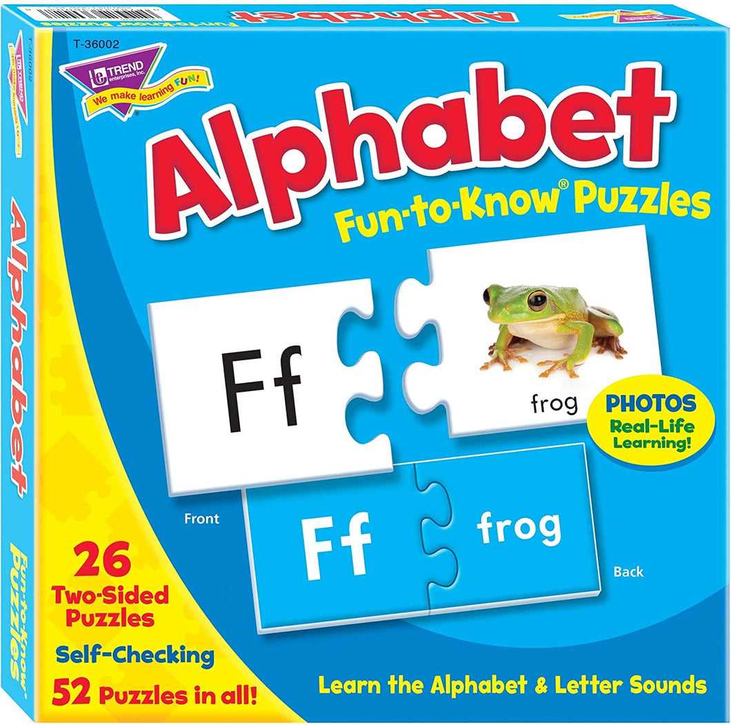 Fun-to-Know® Puzzles: Alphabet