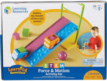 Load image into Gallery viewer, Learning Resources STEM Force &amp; Motion Activity Set, 20 Pieces, Ages 5+