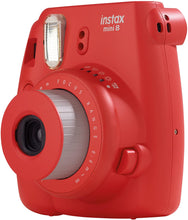 Load image into Gallery viewer, Fuji Instax Mini 8 Red Fujifilm Instax Mini 8 Camera Raspberry