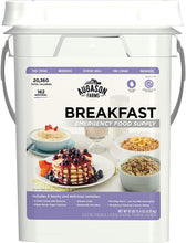 Load image into Gallery viewer, Augason Farms Breakfast Emergency Food Supply 11 lbs 1.8 oz 4 Gallon Pail