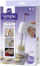 Load image into Gallery viewer, Wilton Simple Success Cookie Press, 13-Piece