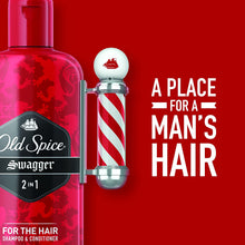 Load image into Gallery viewer, Old Spice Swagger 2-in-1 Shampoo and Conditioner 25.3 Fl Oz