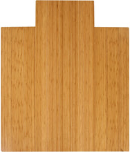 Load image into Gallery viewer, Anji Mountain Bamboo Deluxe Roll-Up 8mm Chairmat w/Lip in Dark Cherry